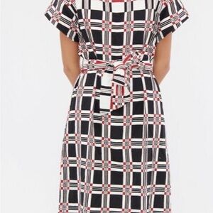 Ace & Jig, Harbor dress in Black Geo